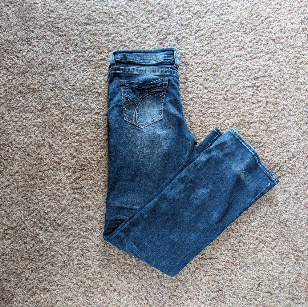 Women's crash & burn jeans